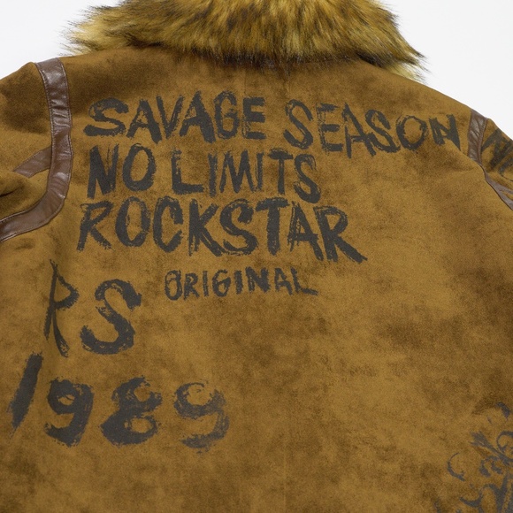 Designer Coat Rockstar Original Jacket Lansky 2.0 Size M - Picture 5 of 10